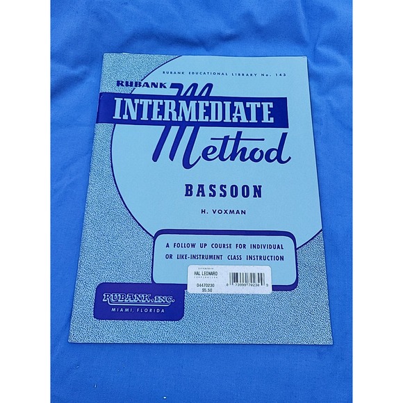Other - rubank intermediate method bassoon library‎ no. 143
